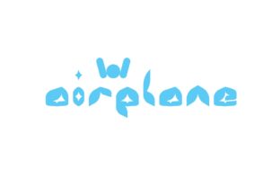 Airplane Font: A Playful Display Type for Creative Projects