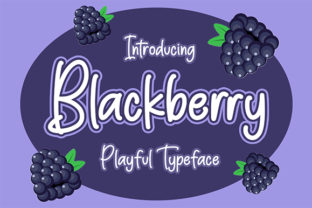 Blackberry Font for Eye-Catching Campaign Design