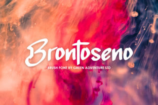 Brontoseno: A Display Font That Elevates Campaign Creativity