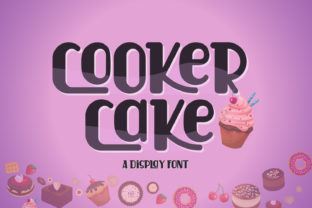 Cooker Cake Font for Eye-Catching Campaign Designs