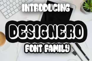 Designero: A Playful Brush Font for Polished Branding