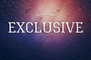 Exclusive: A Modern Display Font for Luxurious Branding