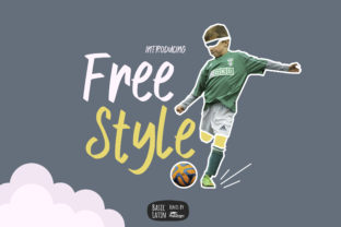 Free Style Font for Playful and Practical Craft Projects