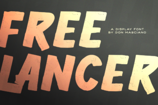 Freelancer: A Bold Font for Branding That Speaks Volumes