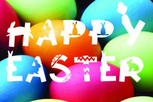 Happy Easter Font for Vibrant Web Design Projects