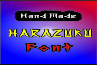 Harazuku: A Playful Display Font for Creative Publishing