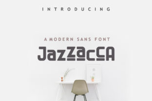 Jazzaca: A Playful Display Font for Creative Craft Projects