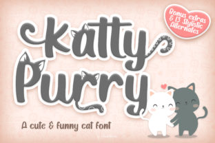 Katty Purry Font for Branding and Design Projects