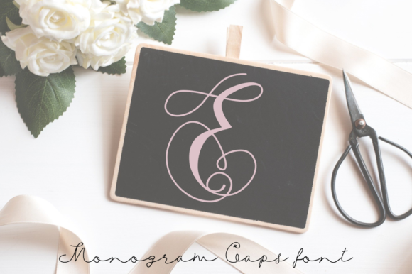 Monogram Swans: A Jolly Display Font for Editorial Design