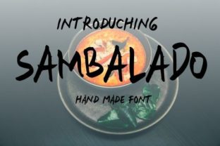 Sambalado Display Font for Bold Branding Projects