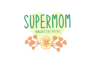 Supermom: A Friendly Display Font for Web Designers