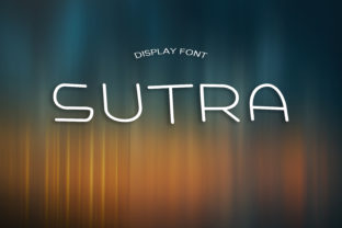 Sutra: A Modern Display Font for Polished Branding