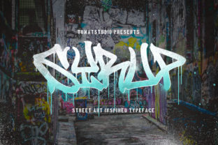 Syrup Font: A Graffiti-Inspired Display Font