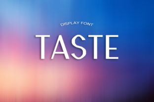 Taste: A Stylish Font for Branding That Stands Out