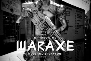 Waraxe: The Font That Elevates Gaming and Sports Campaigns