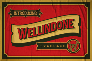 Wellidone: A Vintage Serif Font for Handmade Creations